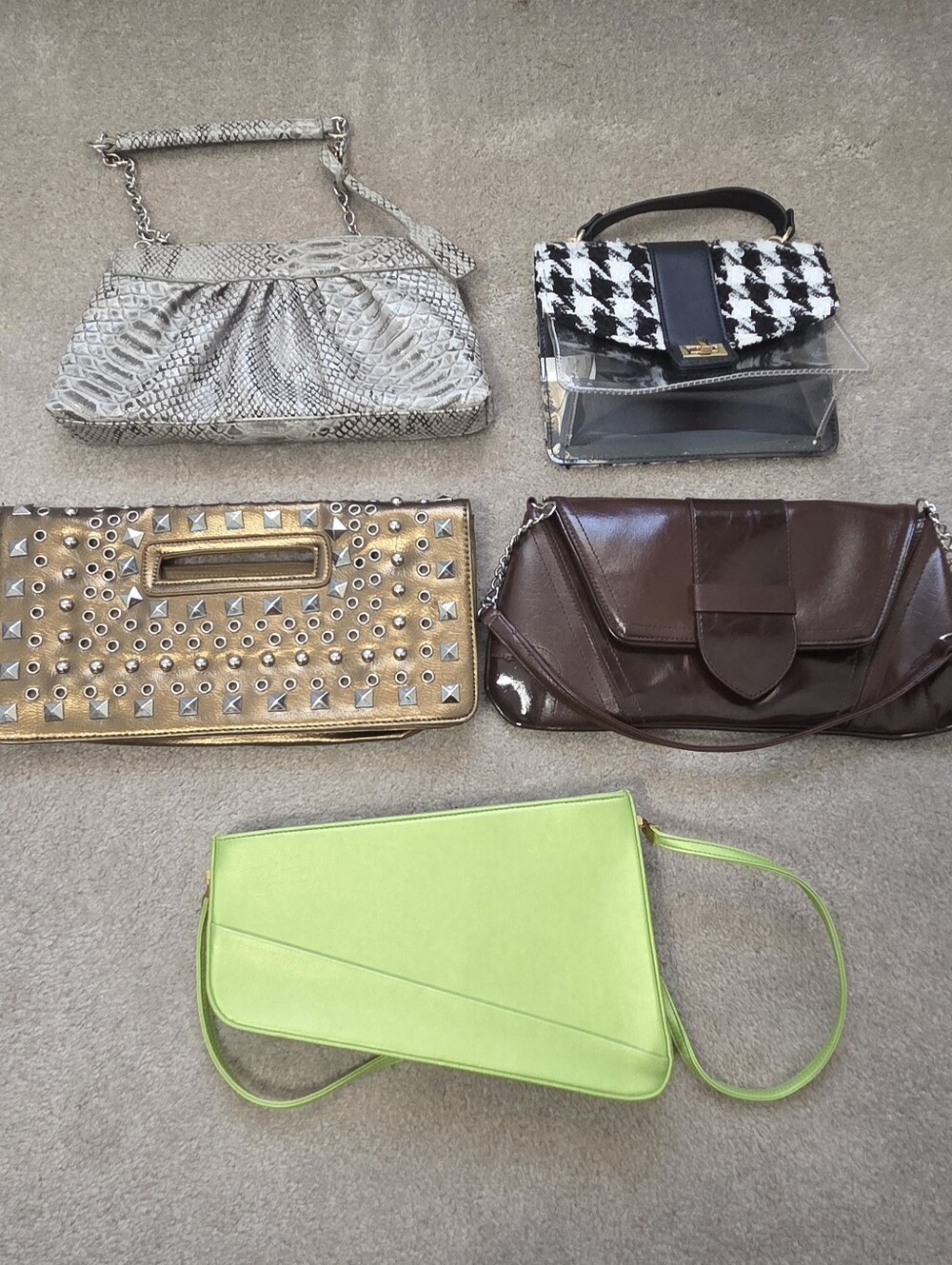 Y2k Purse Lot (5) Various Designs